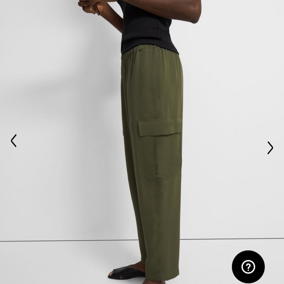 Theory Silk cargos size 0 - Picture 2 of 8
